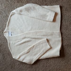 Old Navy cream cardigan Sz MP